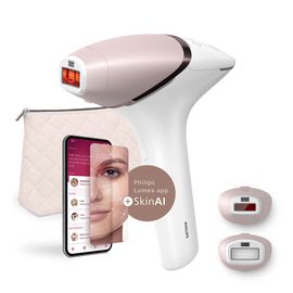 Épilateur À Lumière Pulsée Avec Senseiq Philips Lumea Ipl 9900 Series Bri950/02