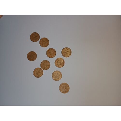 Piece De 5 Centimes Francaise De 1966 A L'unite