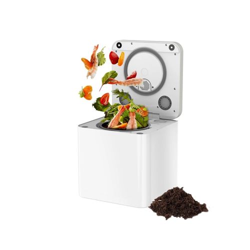 Composteur De Cuisine BEECO HQD-314Pro Capacité 3.3L Puissance 90W Double Mode - Blanc