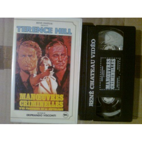 Cassette Video Vhs - Man?uvres Criminelles D'Un Procureur De La République - Terence Hill