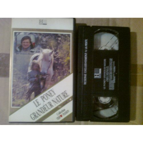 Cassette Video Vhs - Le Poney Grandeur Nature