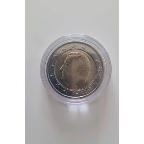 Pièce De 2 Euros , " Albert Ii ", Année 2002.Belgique. Très Bon Etat.
