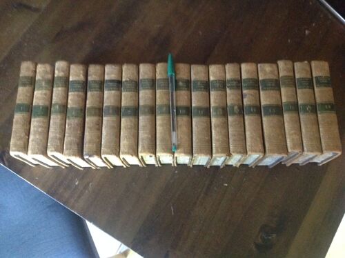 Lycée Ou Cours De Littérature Ancienne Et Moderne Laharpe La Harpe 1822 18 Volumes Oeuvre Complète