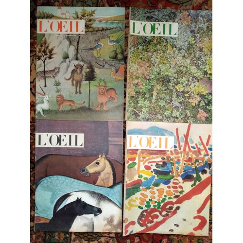 Revue D'art Vintage L'oeil