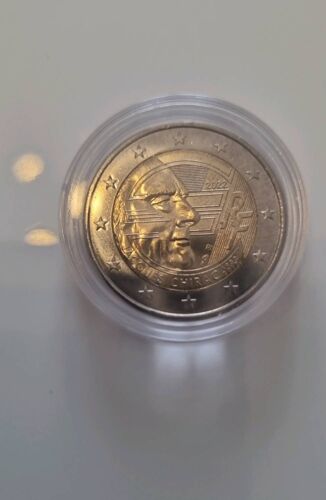 Pièce Rare De 2 Euros , "Jacques Chirac ", De 2022. France . Comme Neuve.