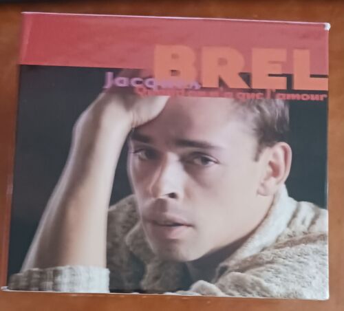 Coffret 10 Cd Jacques Brel ‎– Quand On N'A Que L'Amour