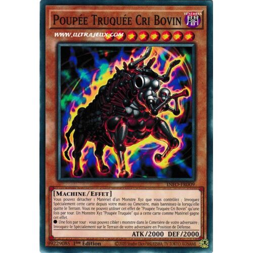 Yu Gi Oh Info Fr009 Poupée Truquée Cri Bovin
