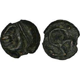 Gaule - Eduens - Potin À L'Hippocampe - Bibracte - 3.01 G, - Tres Rare - Lt.2935 - 25-346