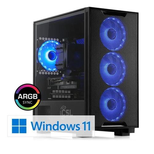 PC Gaming - CSL Computer - M12100H - AMD Ryzen 7 8700F - GeForce RTX 5060 Ti
