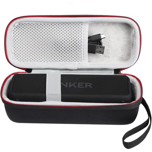 Dur étui de Voyage Housse Porter pour Soundcore 3/2 Enceinte Bluetooth - Étui de transport rigide pour haut-parleur Bluetooth portable Anker Soundcore 2 Soundcore 3 - Seules boîtes