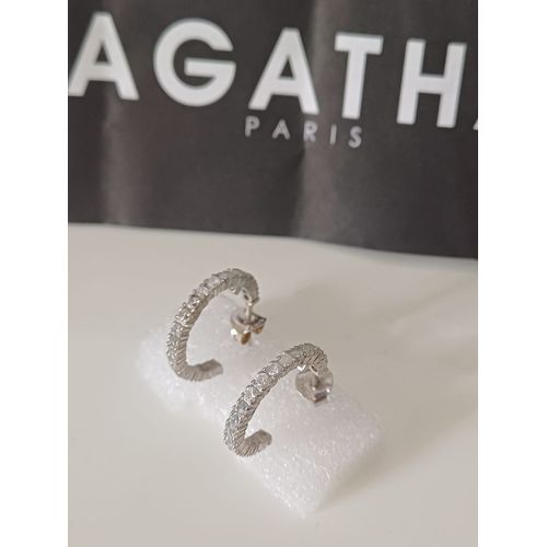 Boucles D'oreilles Agatha Gloria Dorées