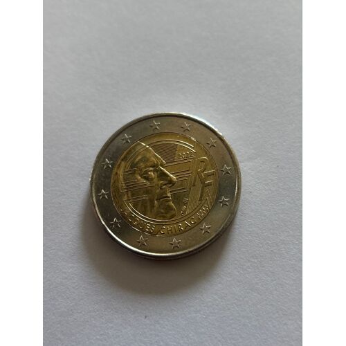 Pièce De 2 Euro Jacques Chirac