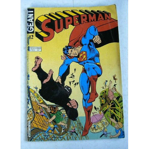 Bd Superman Géant N°12 Sagédition 1981