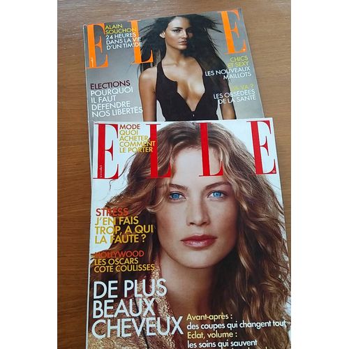 Magazine Elle Année 2002