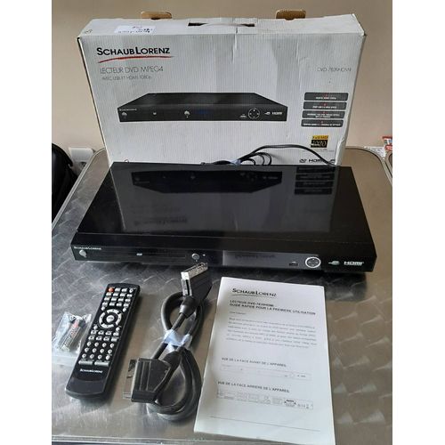 LECTEUR DVD MPEG4 SCHAUB LORENZ DVD 7839HDMI