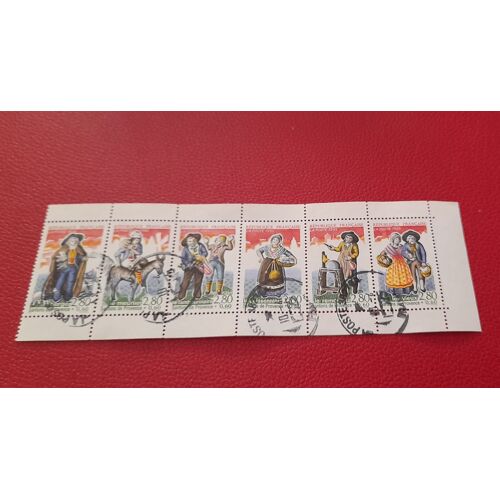 Timbres France Obliteres Serie 2976 À 2981 - Santons Provence