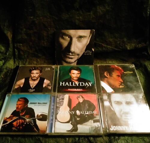 Johnny Hallyday Pack 6 Cd + 1 Dvd 84 Titres