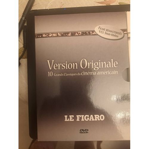 Le Figaro Dvd Version Originale 10 Grands Classiques Du Cinéma Américain