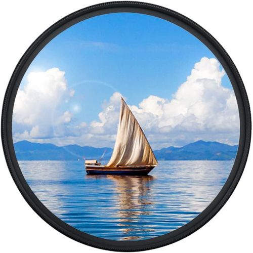 Filtre Uv 55Mm Filtre De Protection Pour Nikon D3500 D3400 D5600 D7500 + Af-P 18-55Mm Objectif Kit, Pour Sony A7 A7Ii A7Iii A7Iv + Fe 28-70Mm Objectif Kit Et Autres Objectifs 55Mm[Z719]