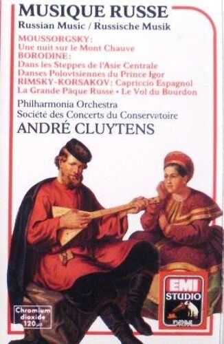 André Cluytens - K7 Audio - Musique Russe ( Moussorgsky, Borodine, Rimsky-Korsakov)