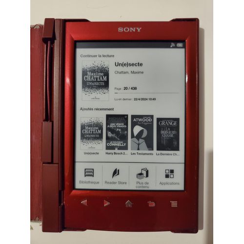 Liseuse Sony N50 Wi-Fi 2 Go 6 pouces Rouge