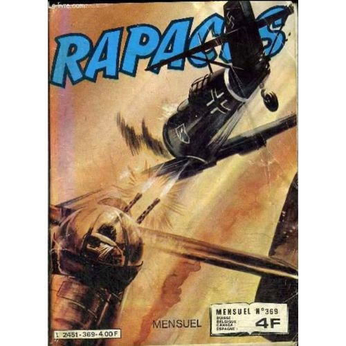 Rapaces - Mensuel N°369 - Tête Dure, Edité Par Impéria, 1981