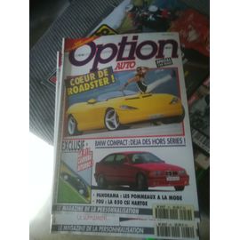 Option Auto 59 De 1994 Conciso,Argos,Sbarro Oxalys,Bmw Serie 3,Porsche 911 Carrera Biturbo
