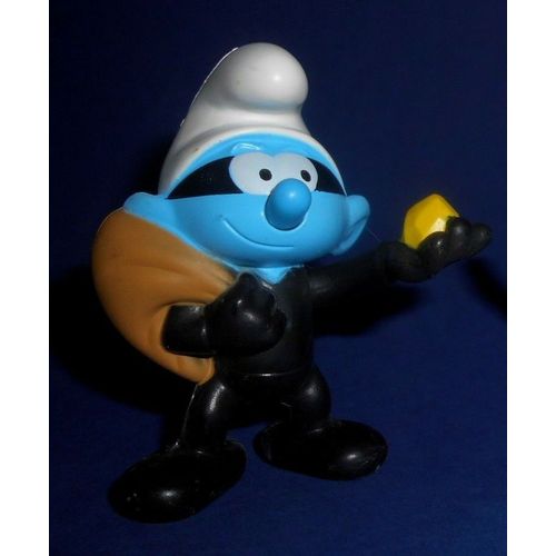 Figurine 27a Schtroumpf Voleur - Série Les Schtroumpfs (Mac Donalds 2018)