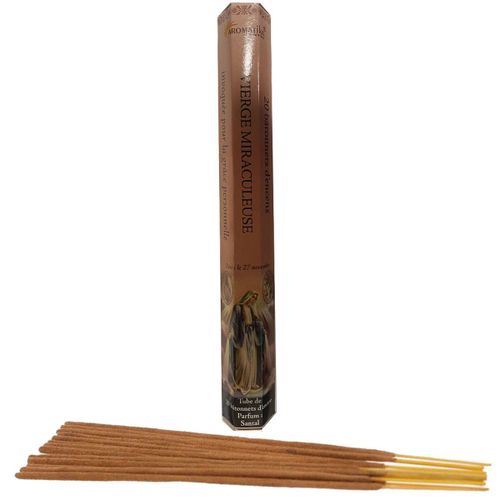20 Bâtonnets d'encens aromatika vierge senteur santal