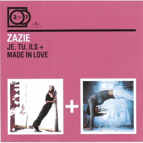 Zazie - 2 Cd Originaux - Je, Tu, Ils / Made In Love - Mercury 2012