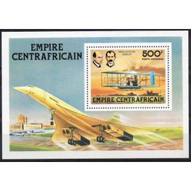 Centrafrique ( Empire ) Timbre Les Pionniers De L'Aviation 1978