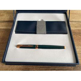 Stylo-Plume Waterman Expert 1ère Génération Plume 18k - Couleurs Vert & Marron