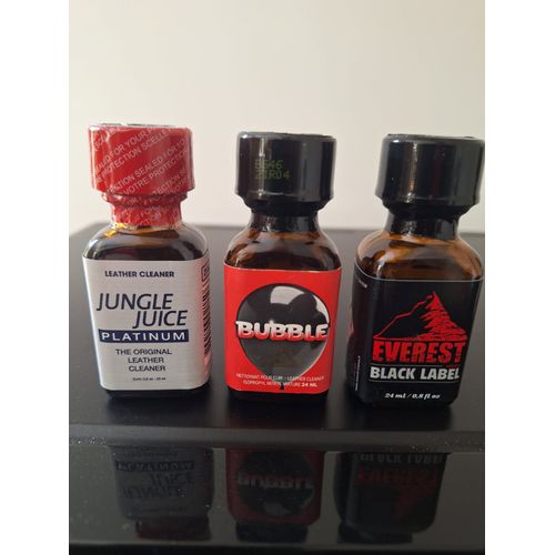 Poppers Platinium - Bubble - Everest Black Label 25 Ml