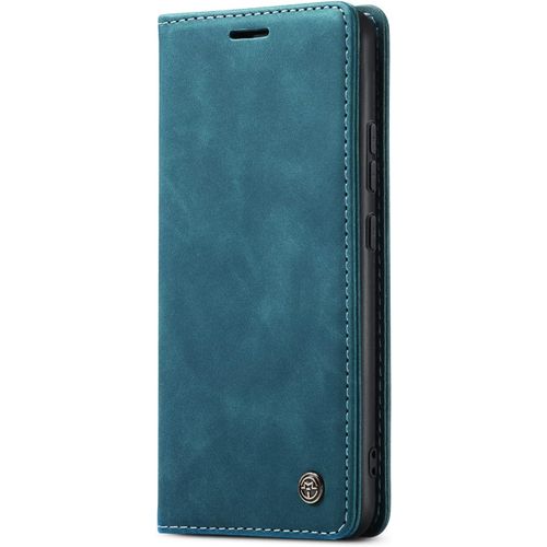 Coque Compatible Avec Xiaomi Redmi 12c/Redmi 11a,Coque Rabat Cuir Avec Magnetique,Housse Protection Portefeuille Tui Cartes Stand Fonction (Bleu)