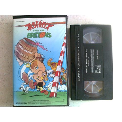 Cassette Vidéo Vhs - Asterix Chez Les Bretons - Pino Van Lamsveerde