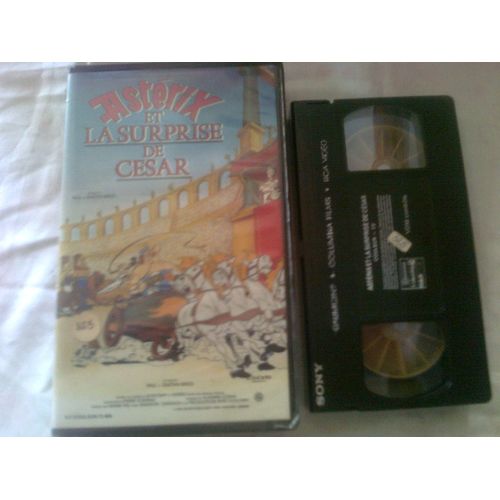 Cassette Vidéo Vhs - Asterix Et La Surprise De César - Paul Et Gaëtan Brizzi