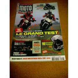 Moto Magazine 267 De 2010 Yamaha 600 Diversion F,Harley Softail Convertible Cvo,Benelli Tnt 899 Cafe,Dedome Runner Suzuki 1250 Bandit,Honda Cbf1000 Abs,Suzuki Gsx1250fa,Ducati Ds Multistrada,Aprilia S