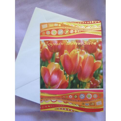Carte "Joyeux Anniversaire"