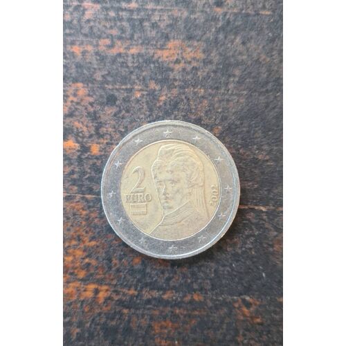 Je Vend Une Piece De 2 Euros D'Autriche De 2002 Pour Les Collectionneurs Intéressés