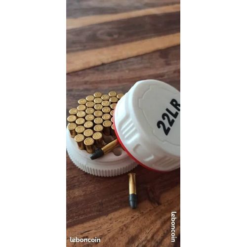 Boîte À Munitions 22lr Étanche Blanche, Pratique Robuste Et Design.