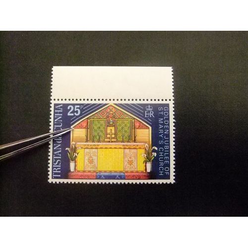 51 Tristan Da Cunha 1973 / 50 Aniver. Église Santa Maria / Yvert 180 Mnh