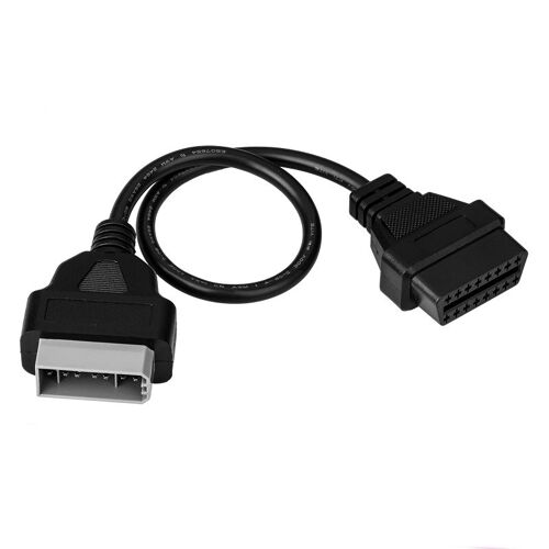 14 Broches Obd1 À 16 Broches Obd2 Connecteur Câble Adaptateur Convertisseur Outil De Diagnostic Pour Nissan Auto Accessoires