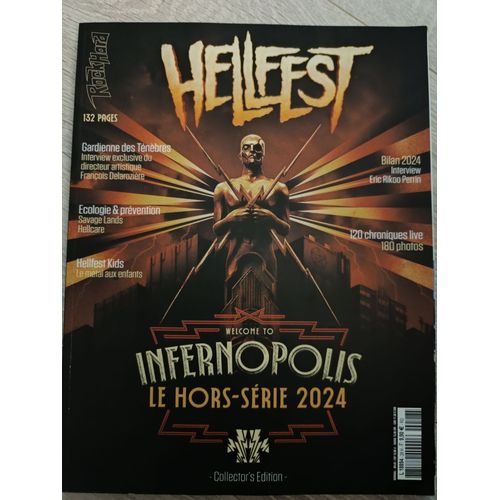 Rockhard Numéro 28 Hors Serie Infernopolis 2024