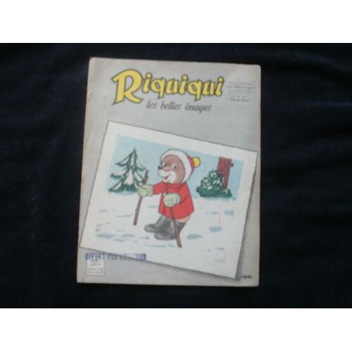 Riquiqui Les Belles Images N° 93 : Renard Photographe - Décembre 1963