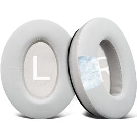 Coussinets pour Casque Bose QuietComfort 45 (QC45) - Mousse de Bruit à Haute densité - Gel de Refroidissement - Gris