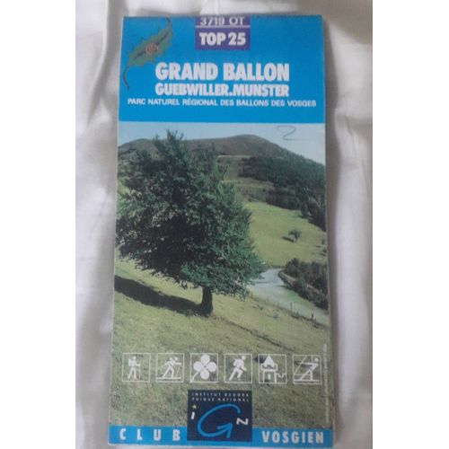 Carte Ign Top 25 Grand Ballon 3719 Ot