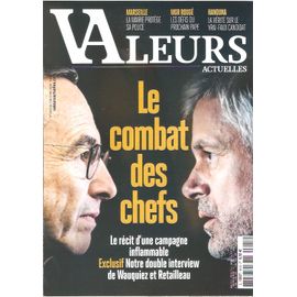 Valeurs Actuelles 4615 Le Combat Des Chefs Wauquiez Retailleau