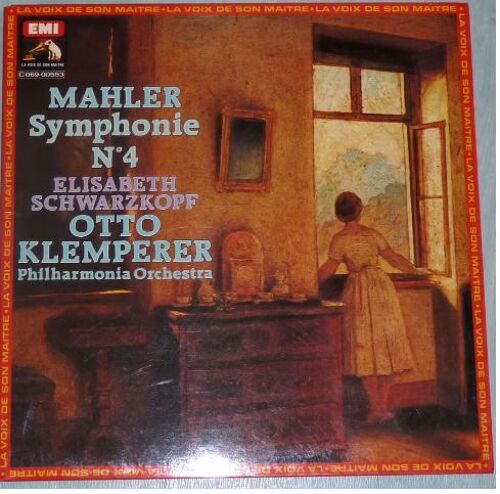 33 Tours Vinyl Mahler : Symphonie N°4 - Otto Klemperer & Elisabeth Schwarzkopf