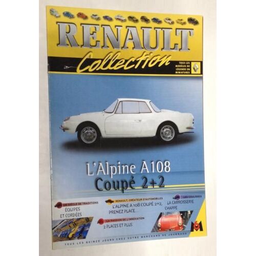 Fascicule Renault Alpine A108 Coupé 2+2