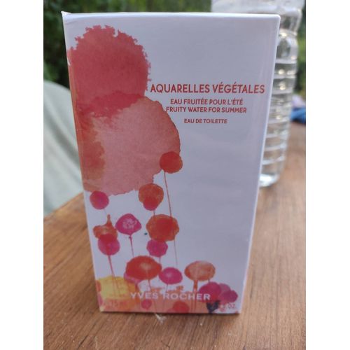 Yves Rocher Aquarelles Végétales Eau Fruitée Pour L'été Eau De Toilette Vaporisateur 75 Ml 